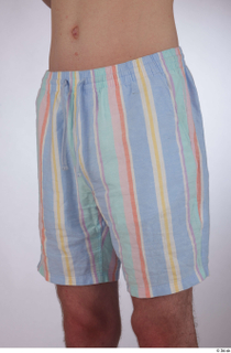 Tony casual dressed hips striped shorts thigh 0002.jpg